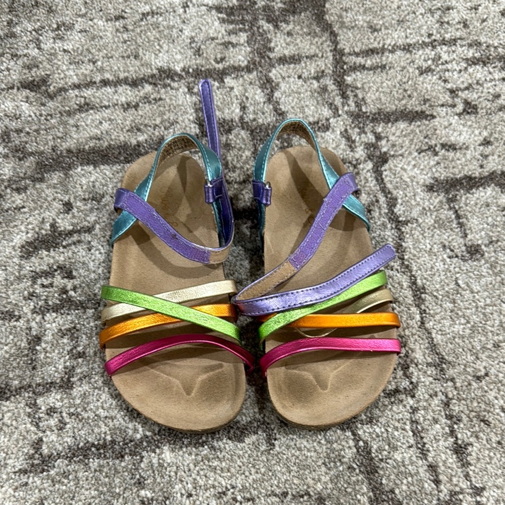 Colorful Strappy Kids Sandals